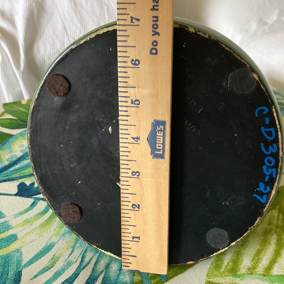 Jose Sosa Vintage 2003 Pottery Vase  Chulucanas PERU sea green serene earthy - Picture 14 of 15